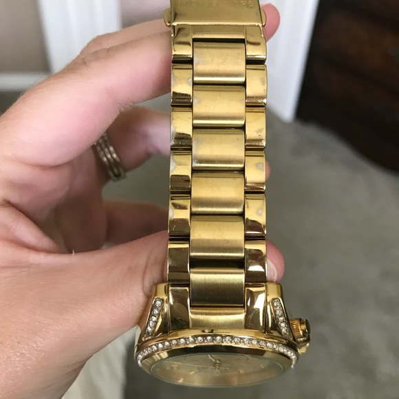 Gold MK Watch - Picture 2 of 3